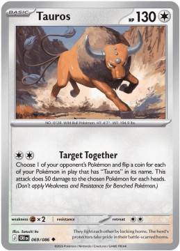 Tauros #69 - Pokemon Chaos Rising