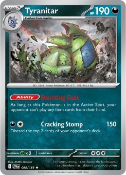 Tyranitar HOLO #95 - Pokemon Journey Together