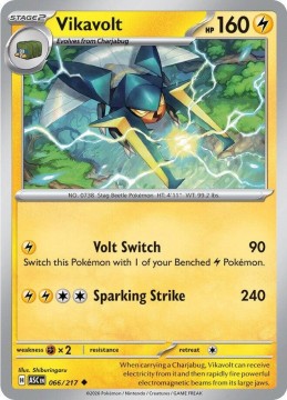 Vikavolt #66 - Pokemon Ascended Heroes