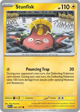 Stunfisk POKEBALL PATTERN #62 - Pokemon Ascended Heroes