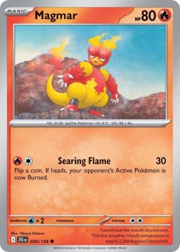 Magmar #20 - Pokemon Journey Together