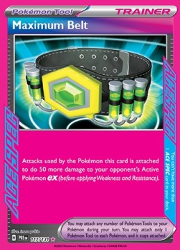 Maximum Belt #117 - Pokemon Prismatic Evolutions