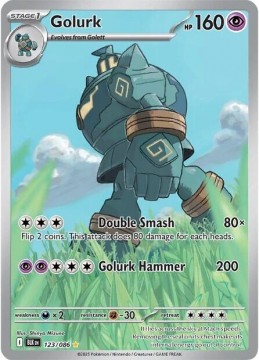 Golurk #123 - Pokemon Black Bolt