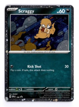Scraggy #186 - Pokemon Promo