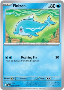 Finizen REVERSE HOLO #21 - Pokemon Pitch Black