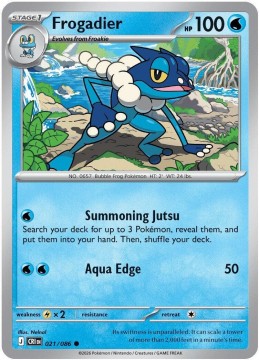 Frogadier #21 - Pokemon Chaos Rising