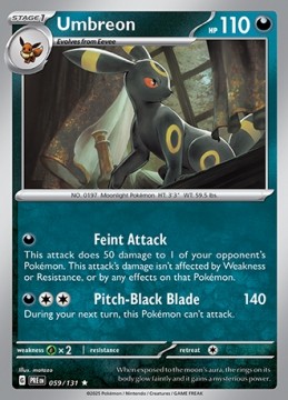 Umbreon #130 - Pokemon Obsidian Flames