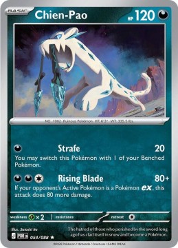 Chien-Pao HOLO #54 - Pokemon Perfect Order
