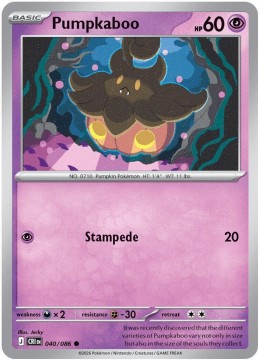 Pumpkaboo #40 - Pokemon Chaos Rising 