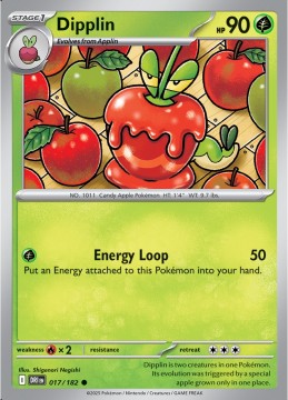 Dipplin #17 - Pokemon Destined Rivals