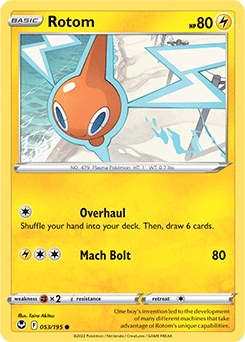 Rotom #53 - Pokemon Silver Tempest 