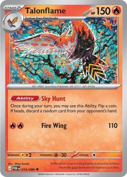 Talonflame #14 - Pokemon Perfect Order