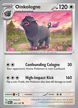 Oinkologne #183 - Pokemon Obsidian Flames
