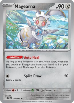 Magearna HOLO #107 - Pokemon Journey Together