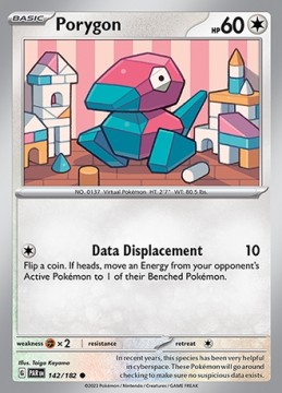Porygon #142 - Pokemon Paradox Rift