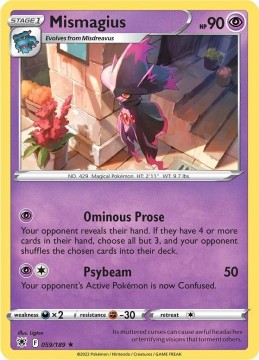 Mismagius #59 - Pokemon Astral Radiance