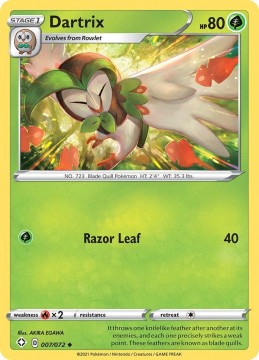 Dartrix #7 - Pokemon Shining Fates