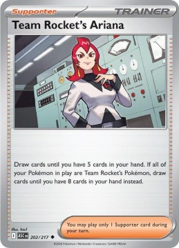 Team Rocket's Ariana #202 - Pokemon Ascended Heroes