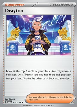 Drayton #174 - Pokemon Surging Sparks
