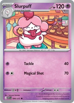 Slurpuff POKEBALL PATTERN #94 - Pokemon Ascended Heroes