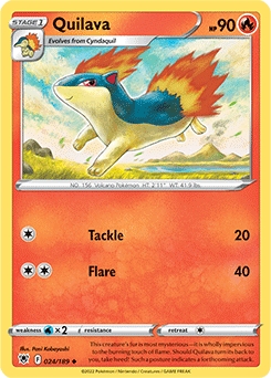 Quilava #24 - Pokemon Astral Radiance
