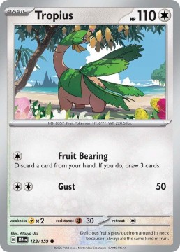 Tropius #123 - Pokemon Journey Together 