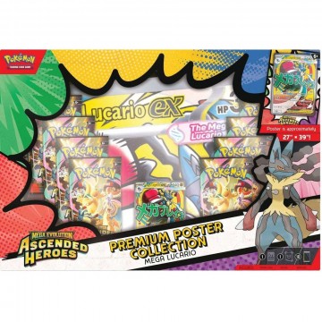 Pokemon - Ascended Heroes Premium Poster Collection Lucario (1 pr. pers) kun live