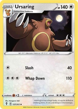 Ursaring #127 - Pokemon Evolving Skies