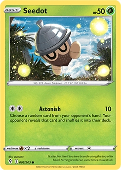 Seedot #5 - Pokemon Evolving Skies