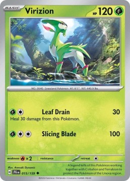 Virizion #15 - Pokemon Journey Together