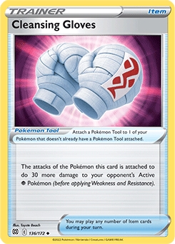 Cleansing Gloves #136 - Pokemon Brilliant Stars