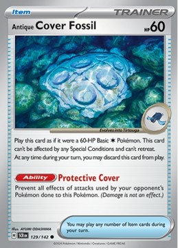 Antique Cover Fossil #129 - Pokemon Stellar Crown