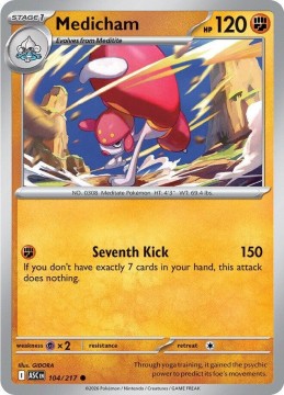 Medicham #104 - Pokemon Ascended Heroes
