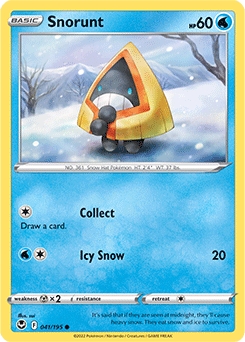 Snorunt #41 - Pokemon Silver Tempest 