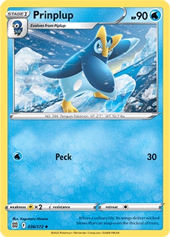 Prinplup #36 - Pokemon Brilliant Stars 