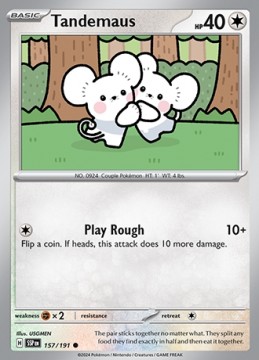 Tandemaus #157 - Pokemon Surging Sparks