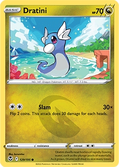 Dratini #129 - Pokemon Silver Tempest 