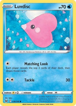 Luvdisc #38 - Pokemon Lost Origin 