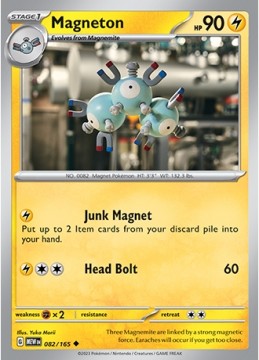 Magneton #82 - Pokemon Scarlet & Violet 151