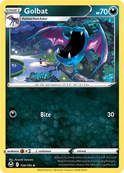 Golbat #104 - Pokemon Silver Tempest