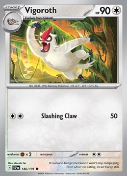 Vigoroth #146 - Pokemon Surging Sparks