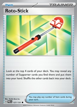 Roto Stick #127 - Pokemon Prismatic Evolutions