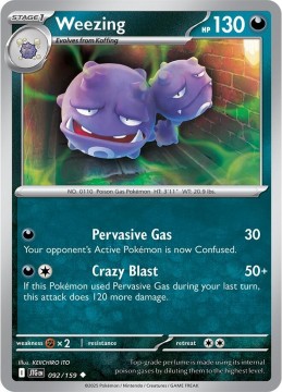 Weezing #92 - Pokemon Journey Together