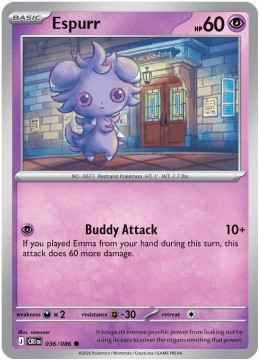 Espurr #36 - Pokemon Chaos Rising