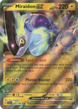 Miraidon EX #81 - Pokemon Scarlet & Violet 