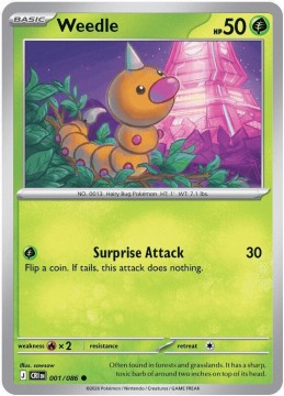 Weedle #1 - Pokemon Chaos Rising
