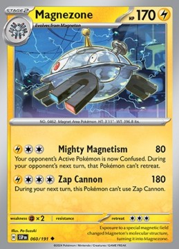 Magnezone REVERSE HOLO #60 - Pokemon Surging Sparks