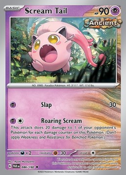 Scream Tail #86 - Pokemon Paradox Rift 