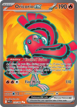 Oricorio EX #110 - Pokemon Phantasmal Flames
