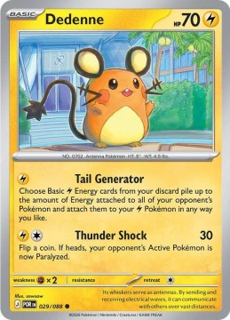 Dedenne #29 - Pokemon Perfect Order